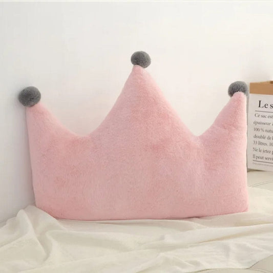 Coussin canapé rose Petite couronne rose