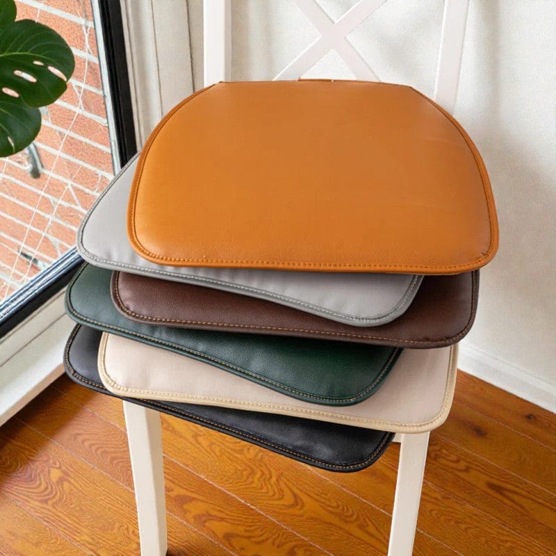 Coussin d'assise en cuir ensemble