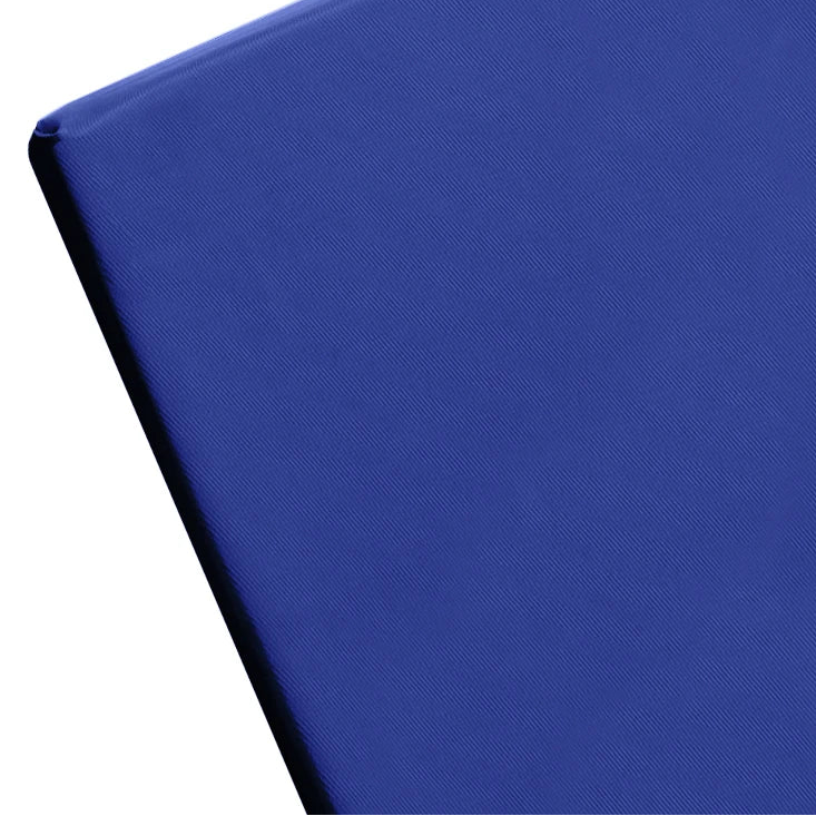 Coussin de banquette imperméable bleu