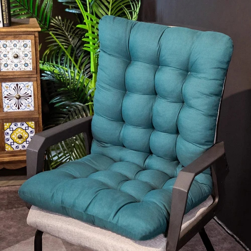 Coussin de chaise Bleu canard / 45x100cm
