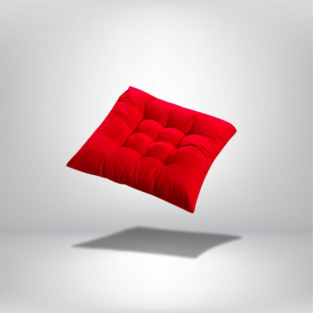 Coussin de chaise épais Rouge / 40x40cm