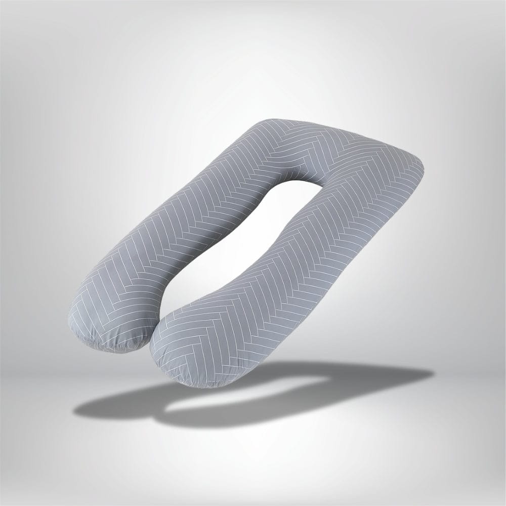 Coussin de grossesse rayé