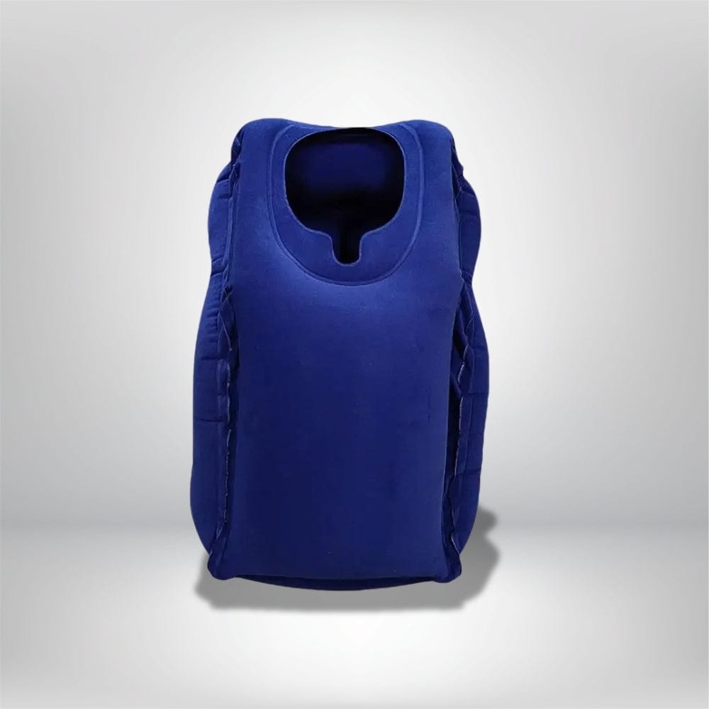 Coussin pour avion gonflable Bleu