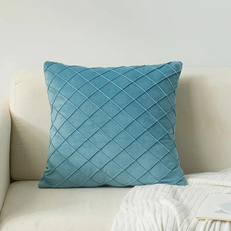 Housse de coussin 30x50 | Velours hollandais doux et design moderne pour un intérieur élégant Bleu nuit / 30x50cm
