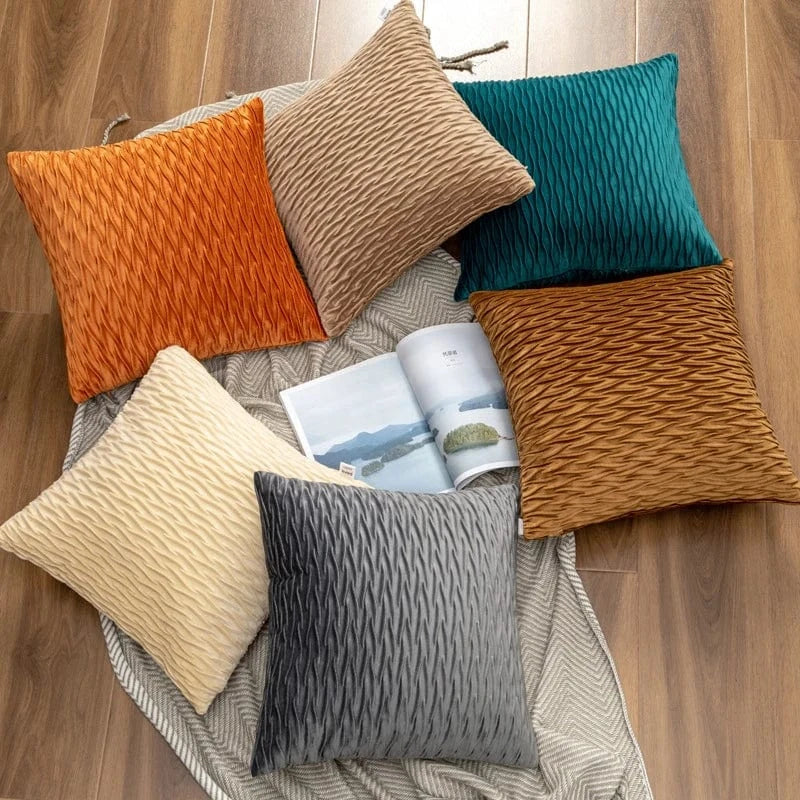 Housse de coussin de canapé | Velours luxueux et douceur incomparable pour une déco chic et moderne