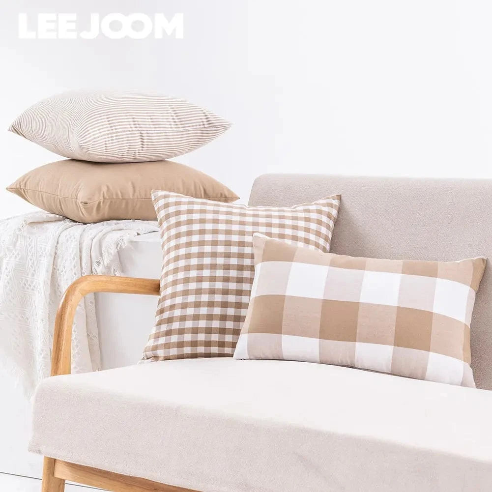 Housse de coussin de fauteuil | Élégance naturelle et charme intemporel