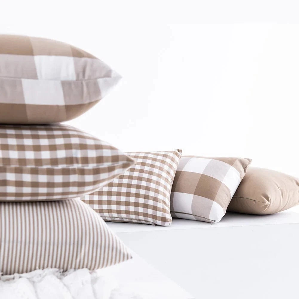 Housse de coussin de fauteuil | Élégance naturelle et charme intemporel
