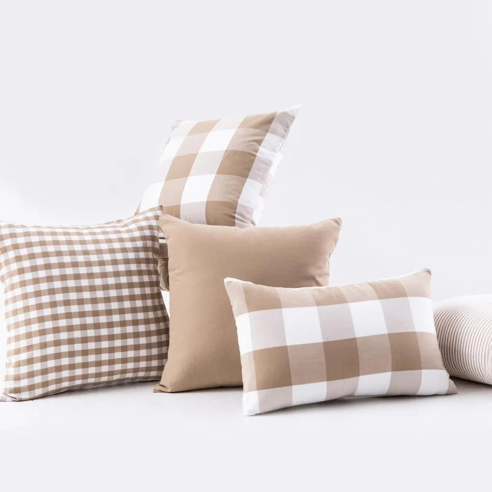 Housse de coussin de fauteuil | Élégance naturelle et charme intemporel