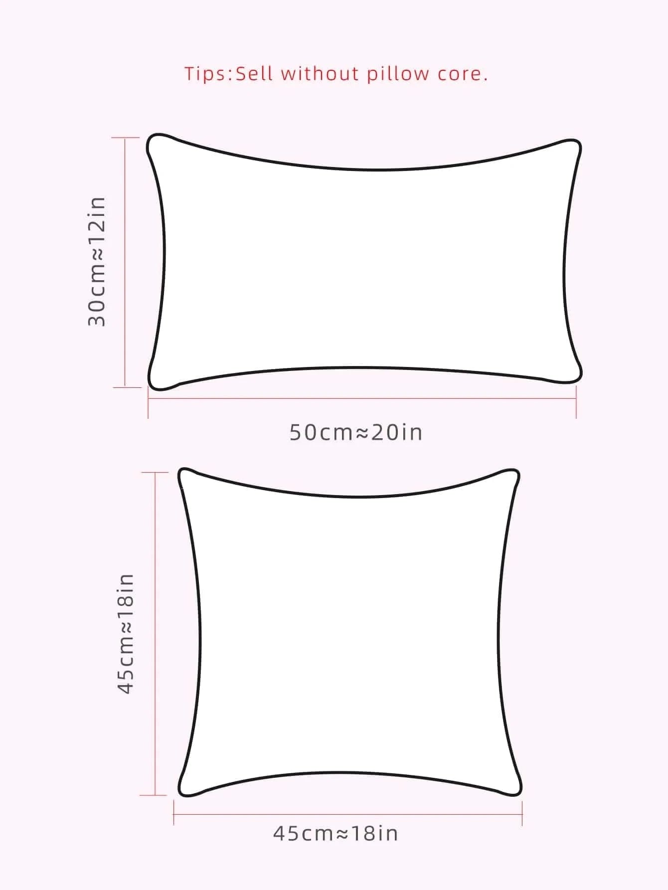 Housse de coussin pour canapé | Style bohème moderne noir et blanc
