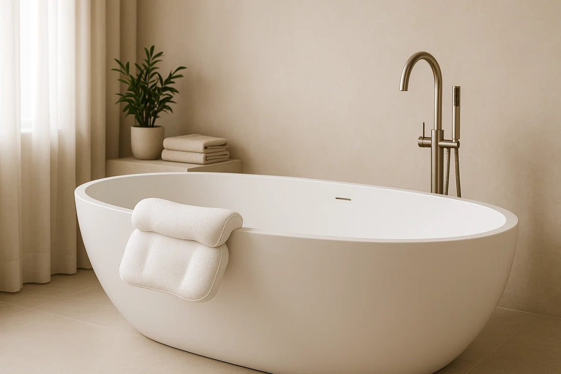 Guide complet du coussin de bain : confort, maintien, fixation et entretien