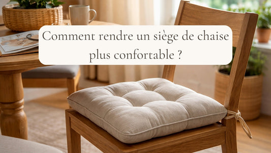 Coussin de chaise décoratif dans un salon d'intérieur cosy