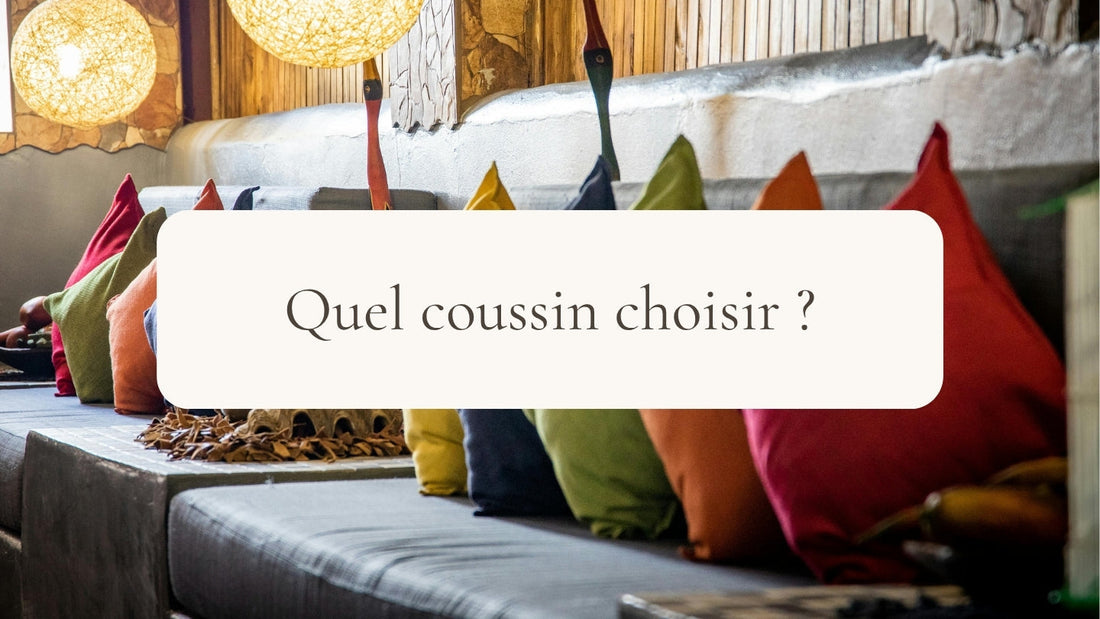 Quel coussin choisir ?