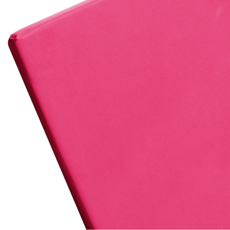 Coussin de banquette imperméable rose