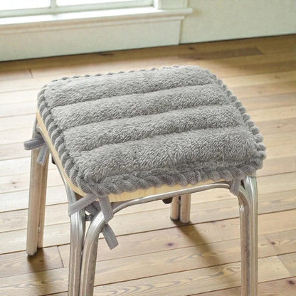 Coussin de siège doux gris