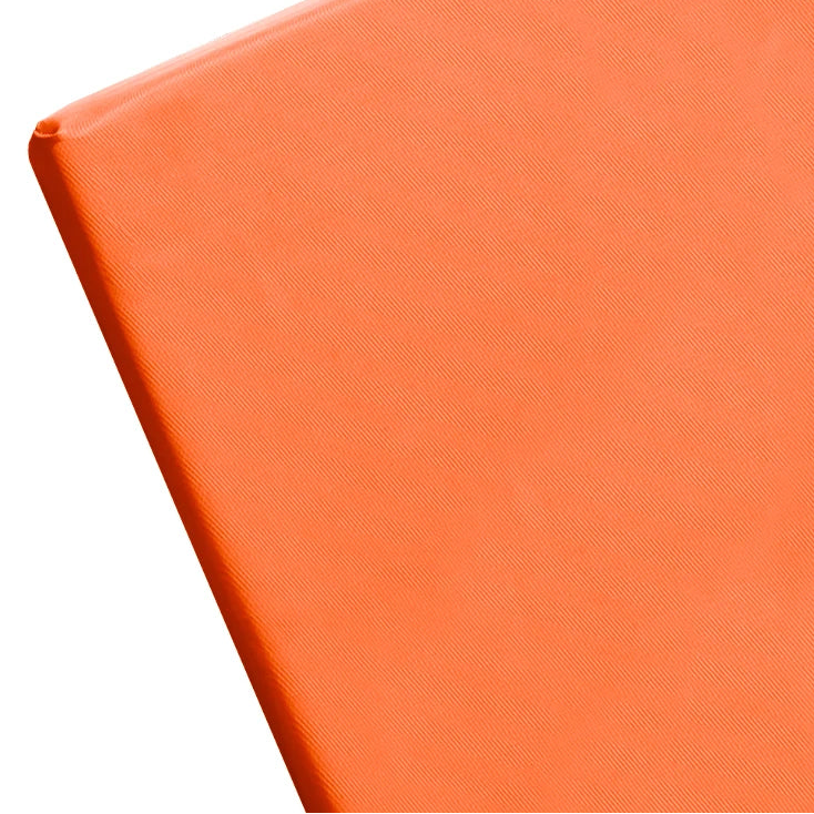 Coussin de banquette imperméable orange