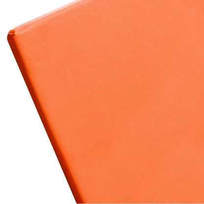 Coussin de banquette imperméable orange