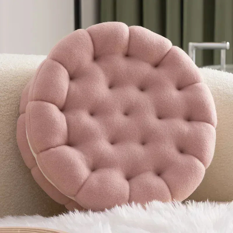 Coussin d'assise biscuit rose
