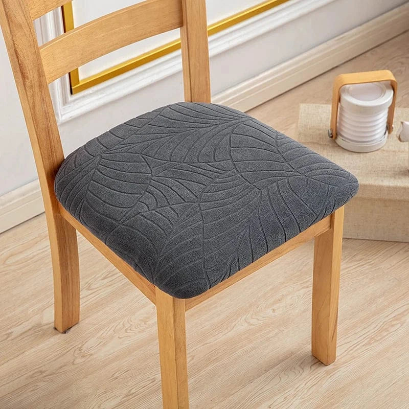 Housse de coussin imperméable gris foncé