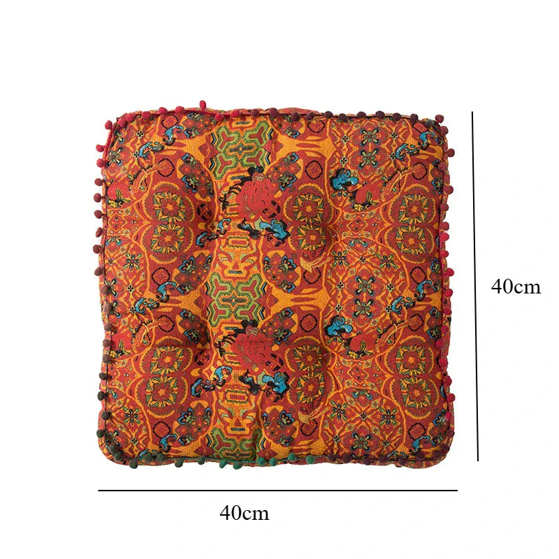 Coussin de chaise épais bohème tailles