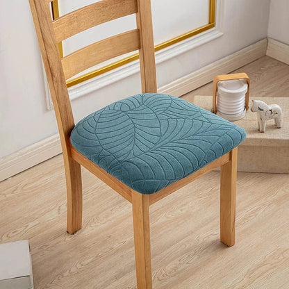 Housse de coussin imperméable bleu canard