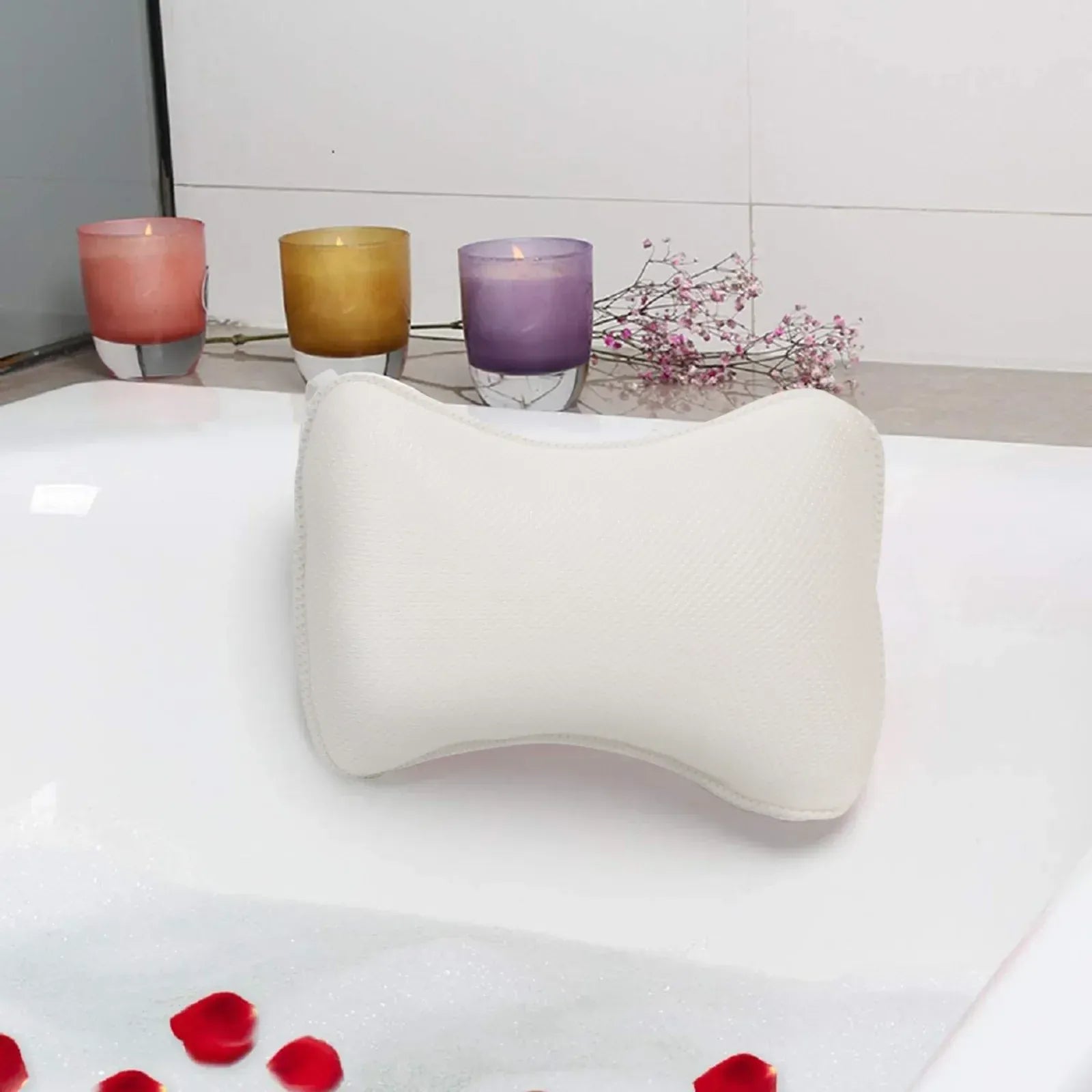 Coussin de bain blanc