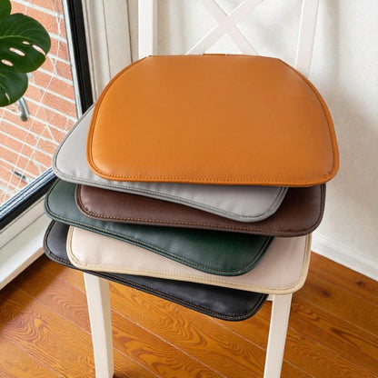 Coussin d'assise en cuir ensemble
