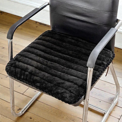 Coussin de siège doux noir