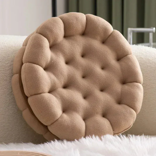Coussin d'assise biscuit café