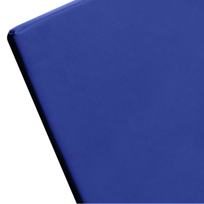 Coussin de banquette imperméable bleu