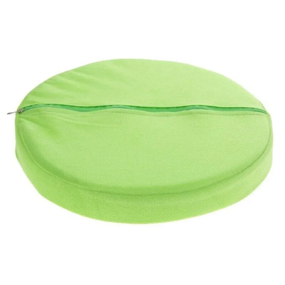Coussin de chaise rond zip