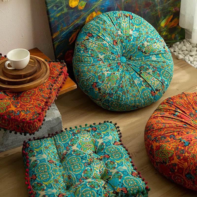 Coussin de chaise épais bohème