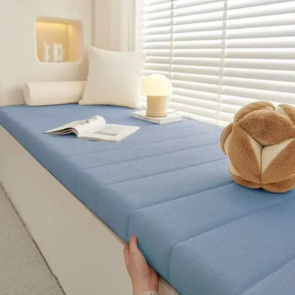 Coussin de banc imperméable bleu