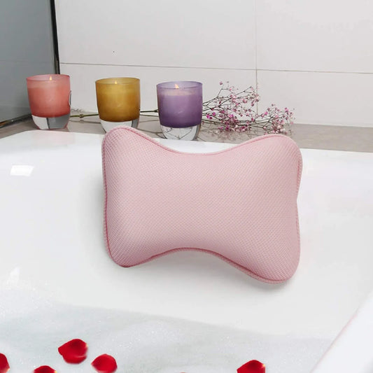 Coussin de bain rose
