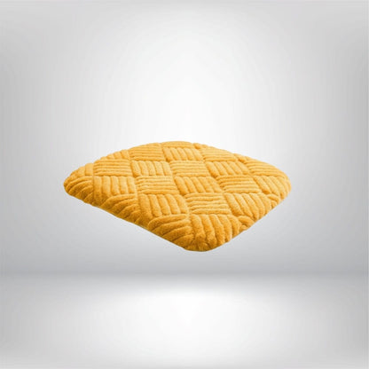 Coussin de chaise coloré jaune