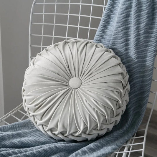 Coussin bohème chic Blanc