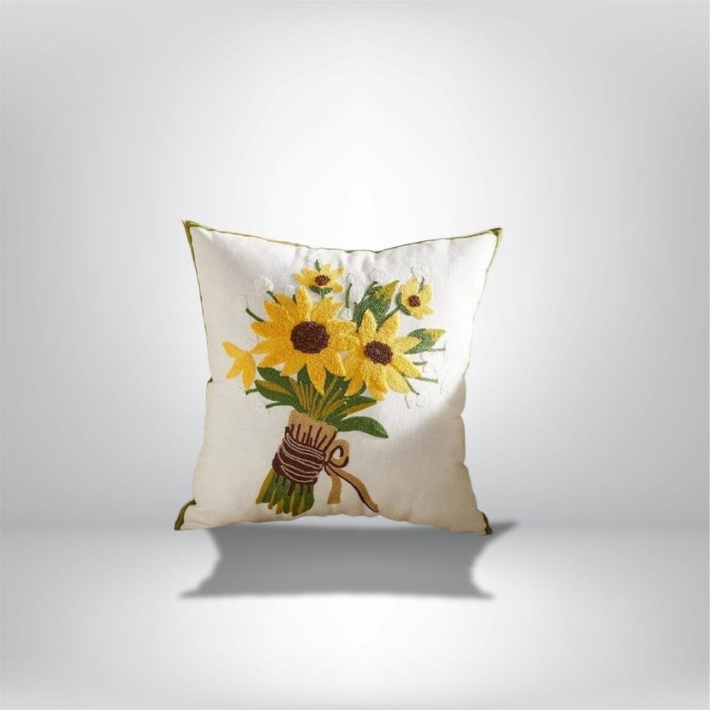 Coussin Canapé Tournesol Fleuri