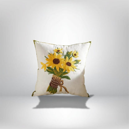 Coussin Canapé Tournesol Fleuri