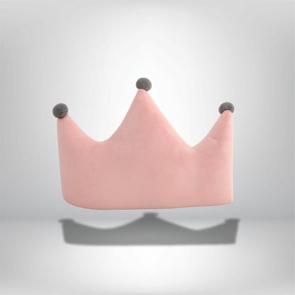 Coussin Rose Couronne Chic