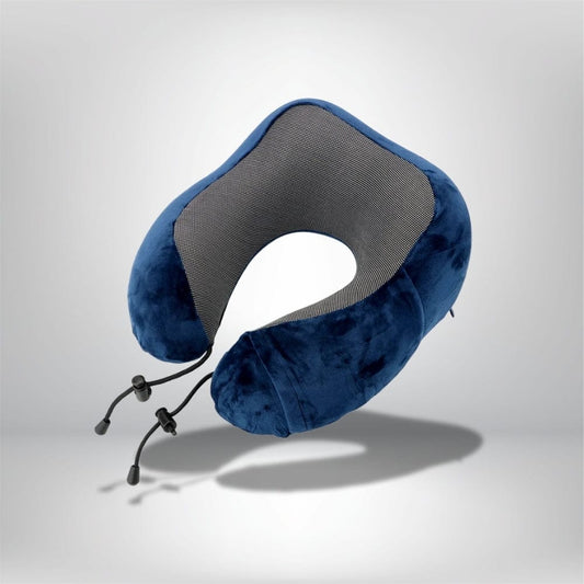 Coussin cervical pour voiture Bleu marine