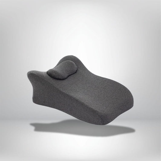 Coussin de lecture adulte Gris / 60x42x23cm