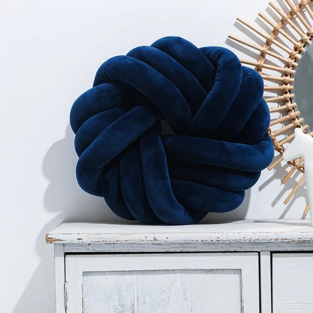 Coussin de sol intérieur Bleu marine / 35x12 cm