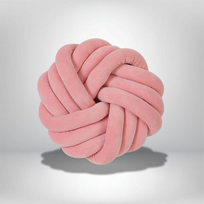 Coussin Sol Nœud Tressé