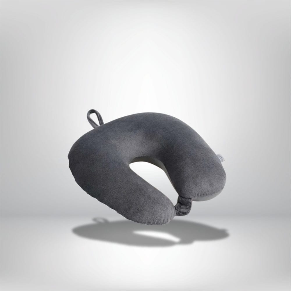 Coussin de voyage avion Standard adulte / Gris foncé