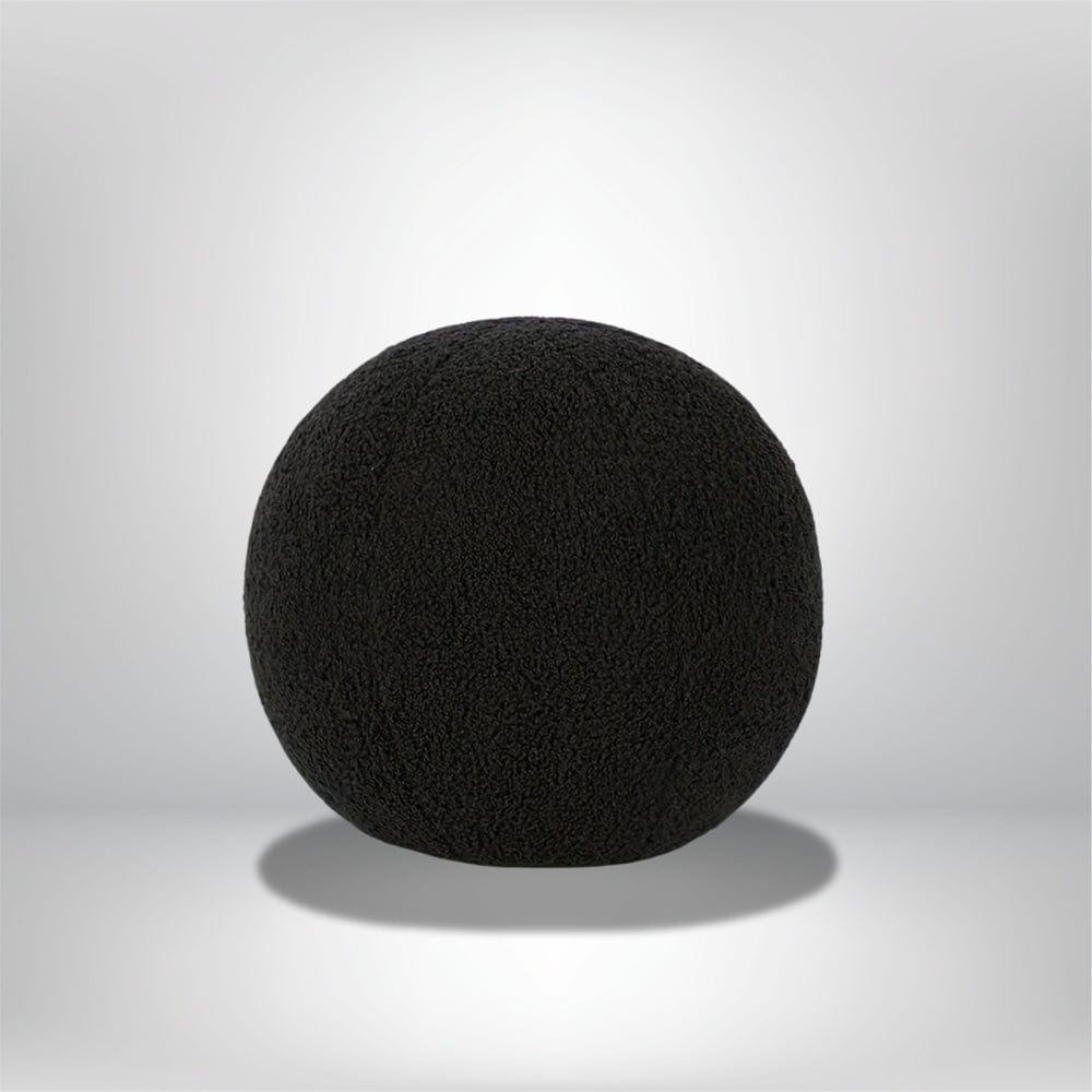 Coussin design pour canapé Noir / 30x30cm