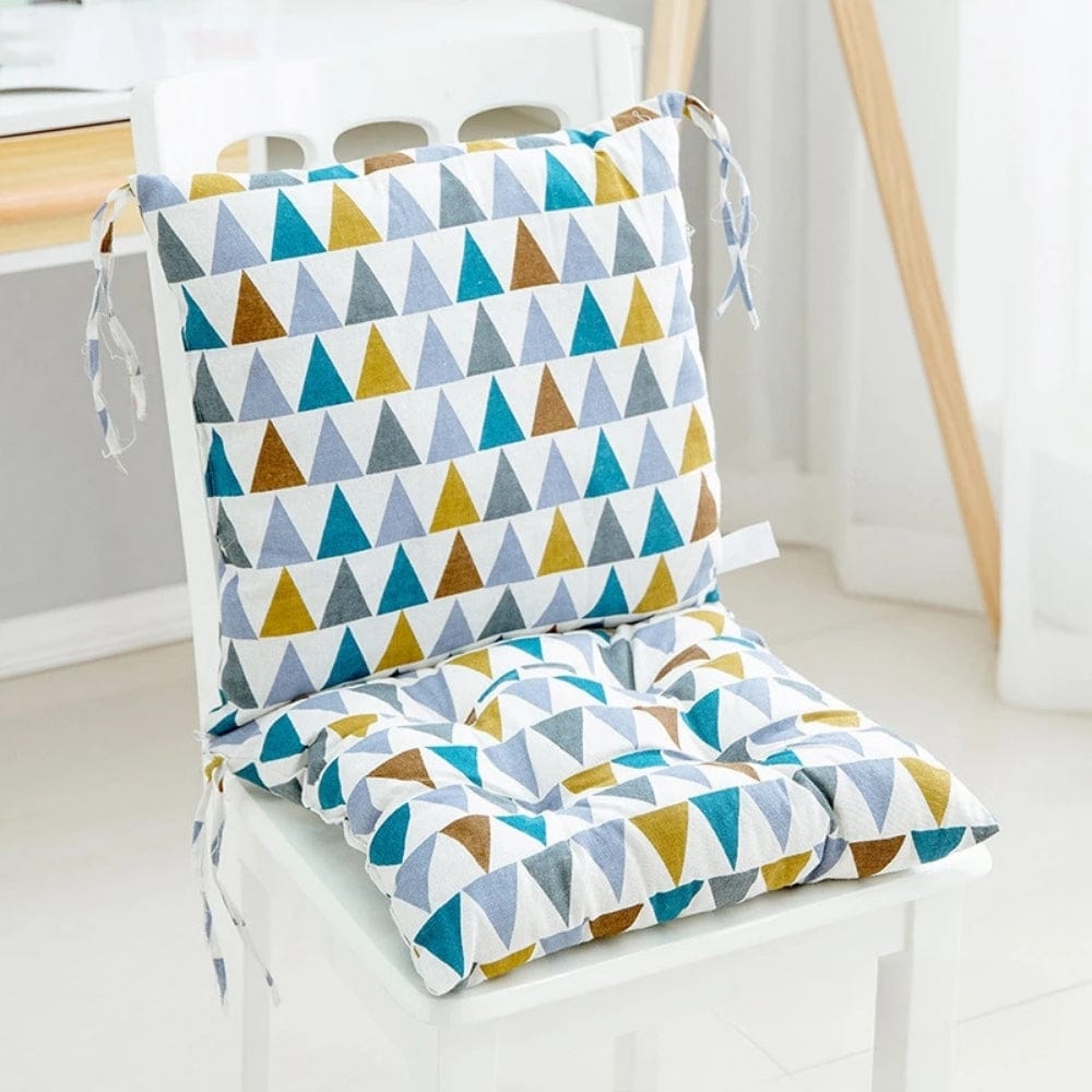 Coussin salon de jardin Triangles colorés / 40X40CM