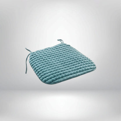 Coussin d'assise chaise bleu