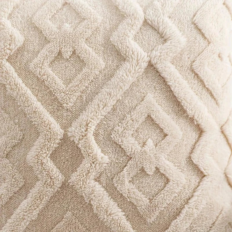Housse de coussin blanc | Élégance intemporelle et douceur veloutée