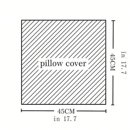 Housse de coussin chic avec motifs modernes et reflets dorés, idéale pour un salon élégant