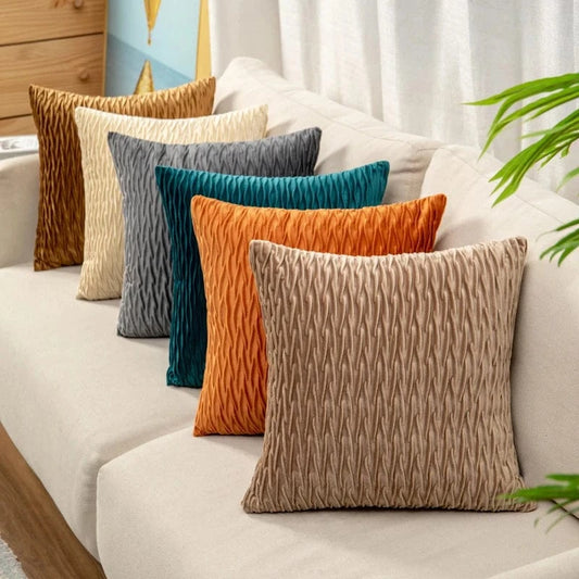 Housse de coussin de canapé | Velours luxueux et douceur incomparable pour une déco chic et moderne