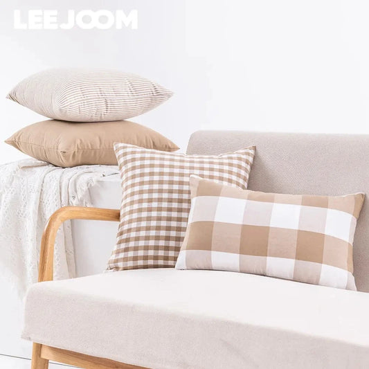 Housse de coussin de fauteuil | Élégance naturelle et charme intemporel